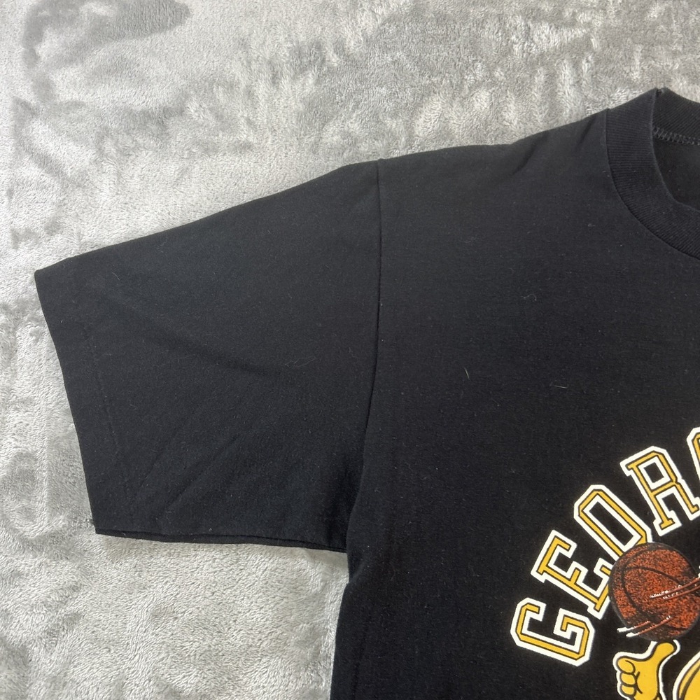 Vintage Georgia Tech Soffe Shirts T-Shirt Men's Large Yellow Jackets NCAA 90s - Picture 3 of 15
